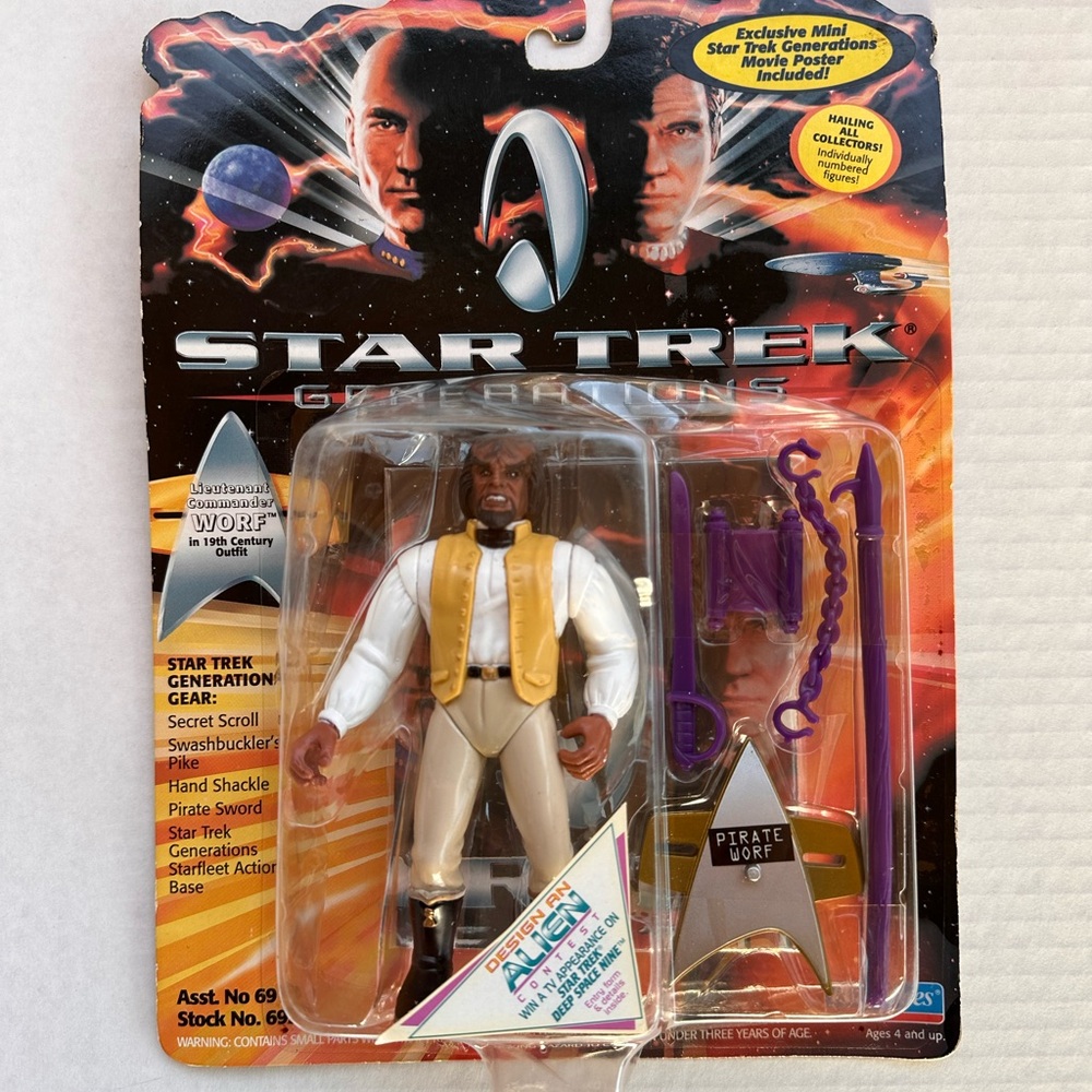 Star Trek Generations Geordi La Forge Action Figure